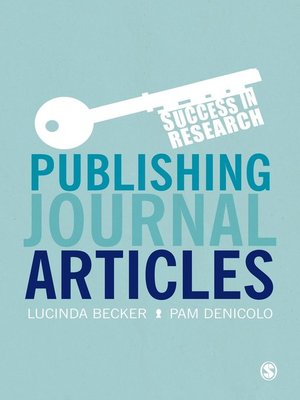 cover image of Publishing Journal Articles